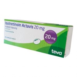 Изотретиноин Actavis (аналог Акненормин, Aknenormin) капс. 20мг 30шт в Абакане и области фото