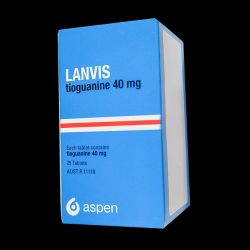 Ланвис (Тиогуанин) таблетки 40мг 25шт в Абакане и области фото