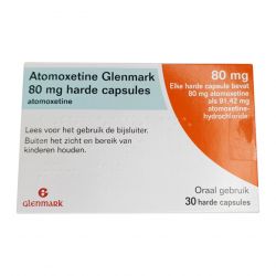 Атомоксетин 80 мг Европа :: Аналог Когниттера :: Glenmark капс. №30 в Абакане и области фото