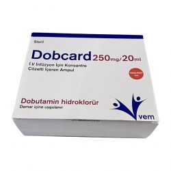 Добутамин Добкард Dobcard (dobutamine) р-р д/ин амп 250мг/20мл в Абакане и области фото