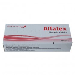Альфатекс (Эубетал Антибиотико) глазная мазь 3г в Абакане и области фото