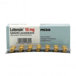 Лотензин (Беназеприл) табл. 10 мг №28 в Абакане и области фото
