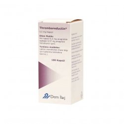 Тромборедуктин (Анагрелид) капс. 0,5 мг 100шт в Абакане и области фото